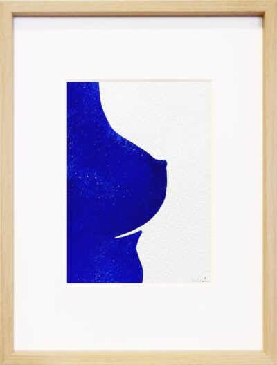 Je réserve l’œuvre de Raphaële Anfré - Bonbon de féminité 31 (bleu)