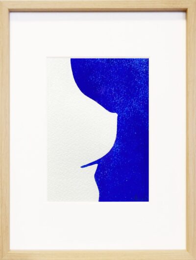 Je réserve l’œuvre de Raphaële Anfré - Bonbon de féminité 44 (bleu)