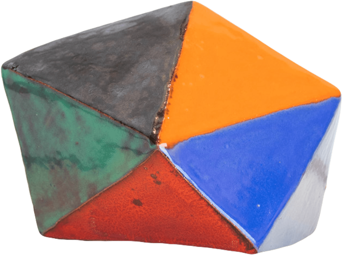 Image of Brisant bleu, orange, vert