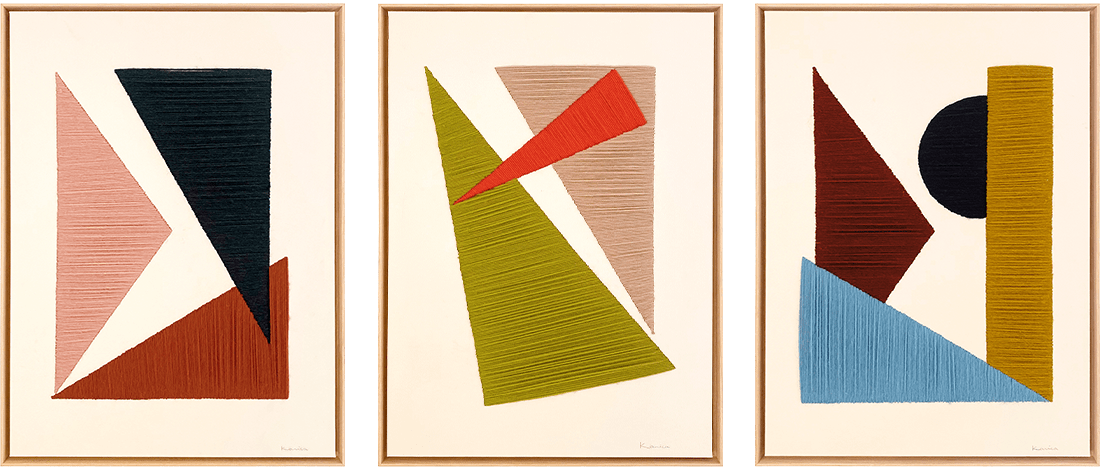 Image of Composition géométrique VI -VIII - IX