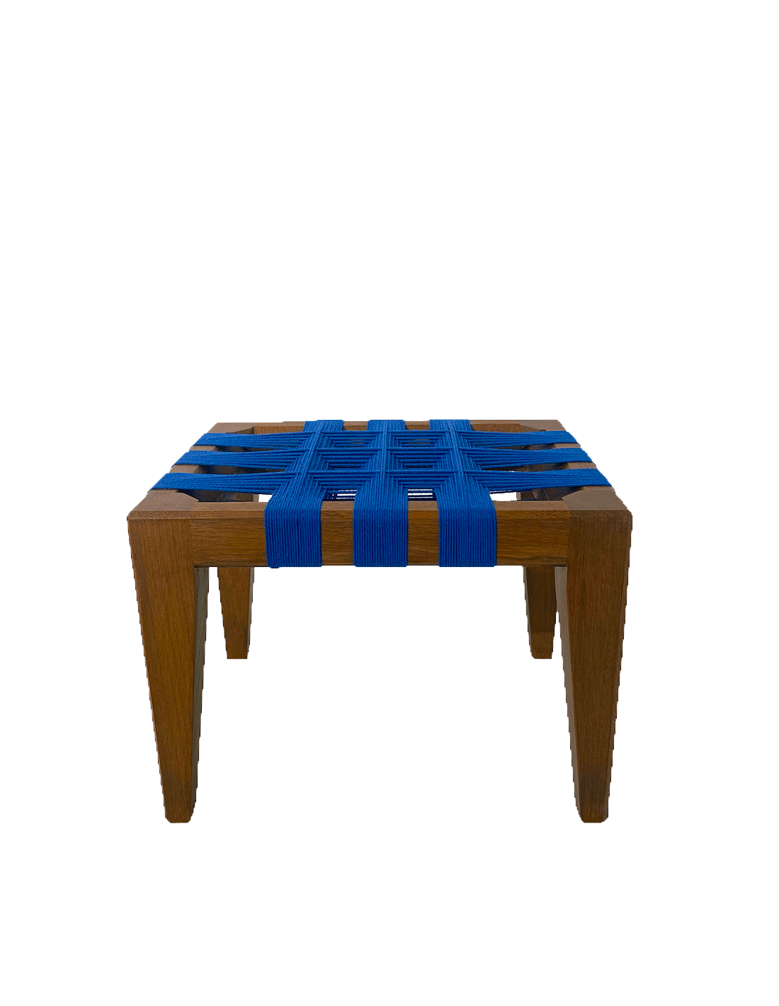 Image of Tabouret assise Potsu 2 bleu électrique