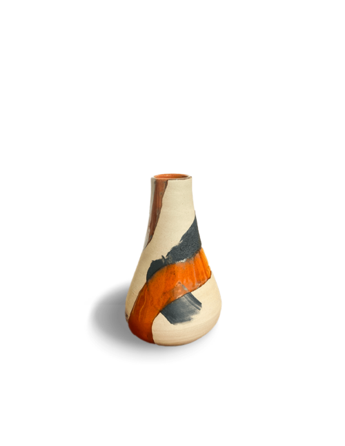 Vase bécher corail (rouille) image