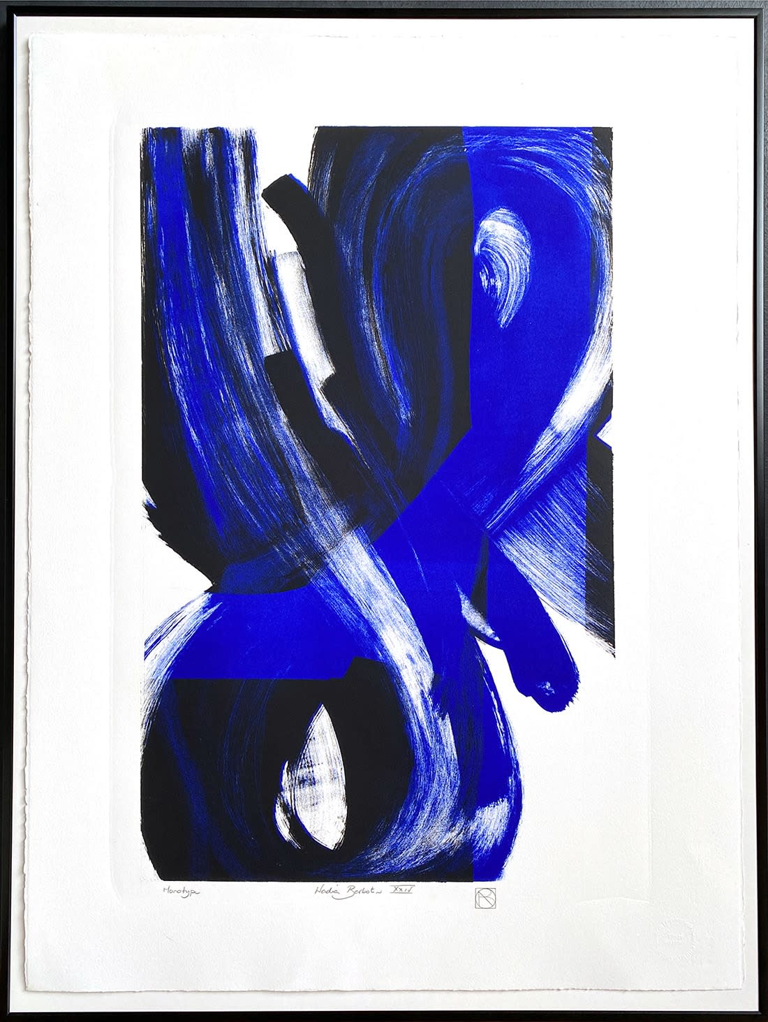 Image of Monotype 2 bleu